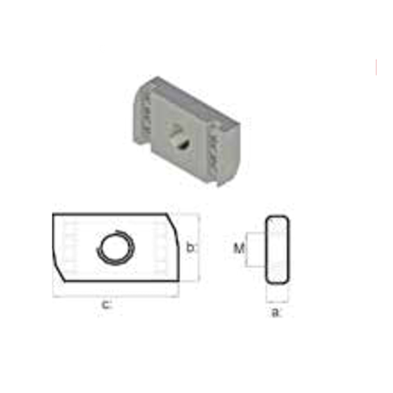 يلقي في قناة مطابقة T-Bolt