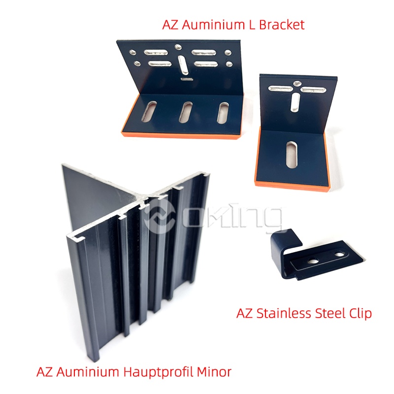 نظام احترافي لتركيب واجهات المباني مع أدوات تثبيت مخفية/مكشوفة لألواح سيراميك التيراكوتا